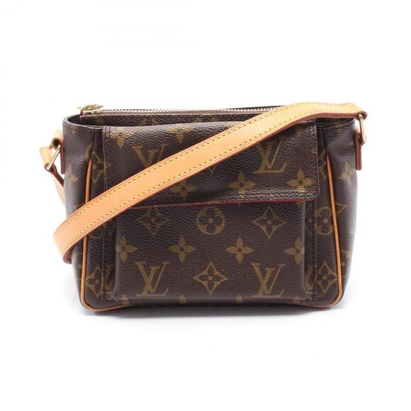 LOUIS VUITTON Brown Monogram Leather Shoulder Bag - Picture 2 of 9